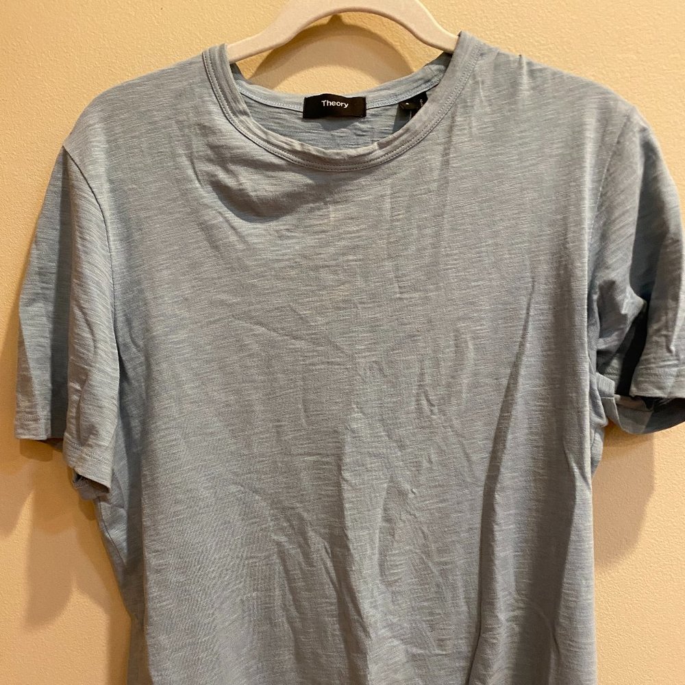 Theory Essential T-Shirt in Slub Cotton